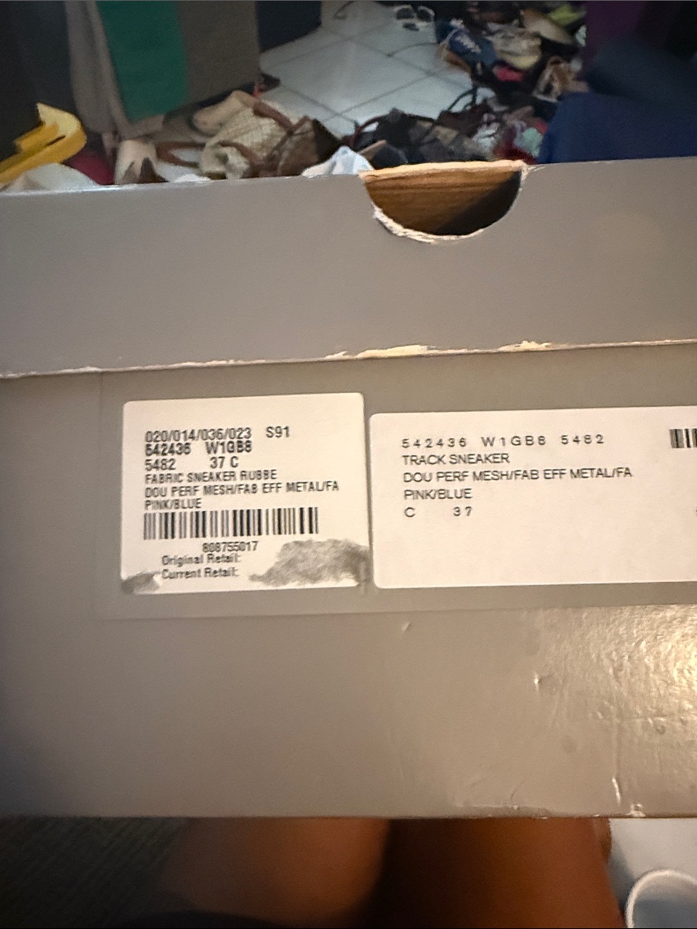 Balenciaga Track Sneaker - Pink & Blue